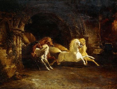 Los caballos de Duncan, 1842 de John Frederick Herring Senior