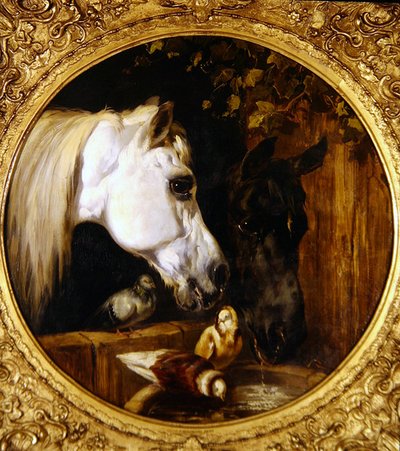 En el establo de John Frederick Herring Senior