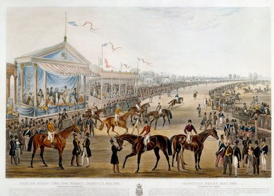 Premio del Jockey Club en Chantilly en 1841 de John Frederick Herring Senior