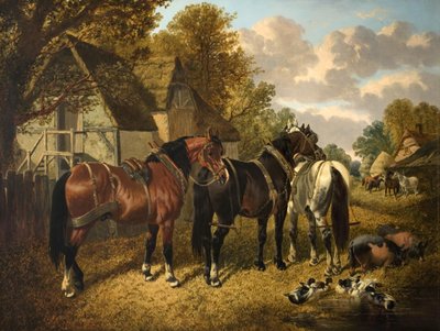 Listo para el arado de John Frederick Herring Senior