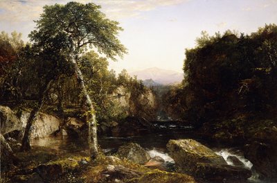 Montañas de Franconia, 1854 de John Frederick Kensett