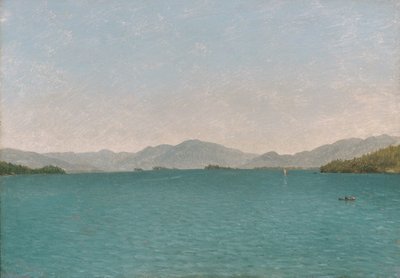 Lago George, Estudio libre de John Frederick Kensett