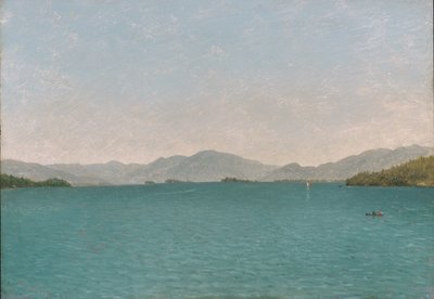 Lago George, Estudio Libre, 1872 de John Frederick Kensett