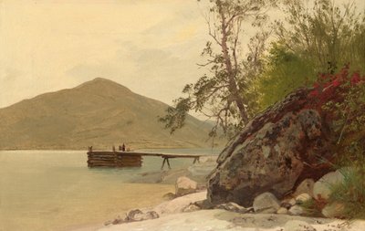 Desembarco en Sabbath Day Point de John Frederick Kensett