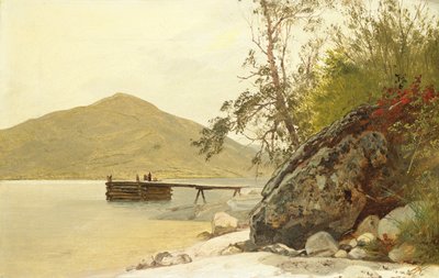 Desembarco en Sabbath Day Point de John Frederick Kensett