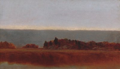 Pradera salada en octubre de John Frederick Kensett