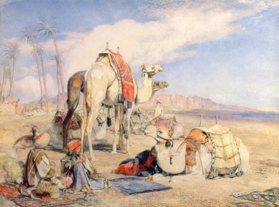 Una Parada en el Desierto de John Frederick Lewis