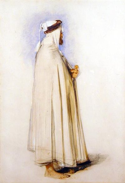 Un árabe de John Frederick Lewis