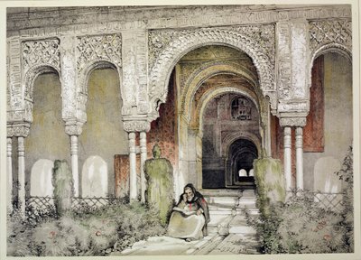Entrada al Salón de las Dos Hermanas, de 