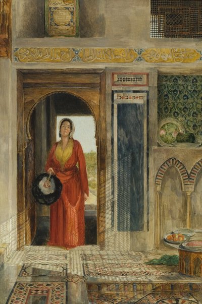 Entrada al harén, 1871 de John Frederick Lewis