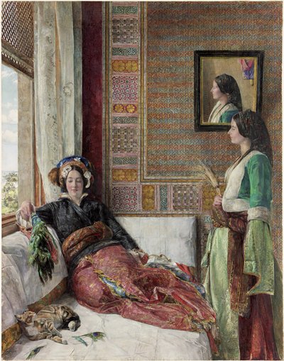 Vida en el Harén - Constantinopla de John Frederick Lewis