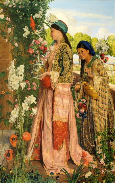 Lilium Auratum, 1871 de John Frederick Lewis