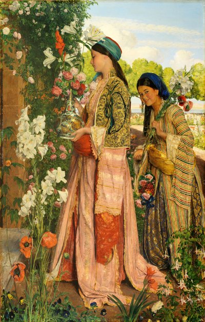 Lilium Auratum, 1871 de John Frederick Lewis