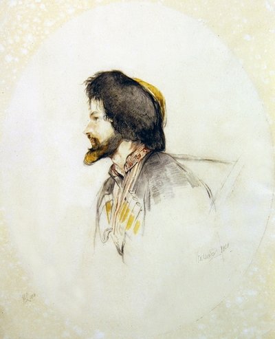 Retrato de un caballero oriental de John Frederick Lewis