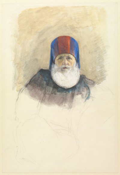 Study for Mehmet Ali Pasha de John Frederick Lewis