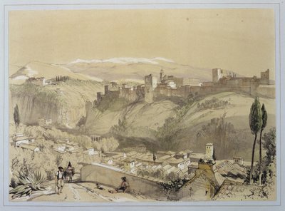 La Alhambra desde el Albayzín, de 