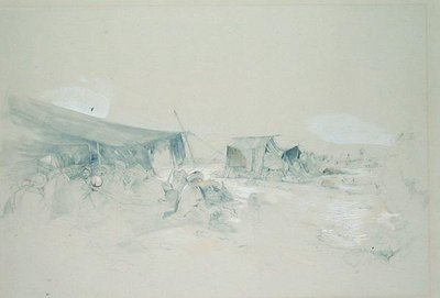 El desierto del Monte Sinaí de John Frederick Lewis