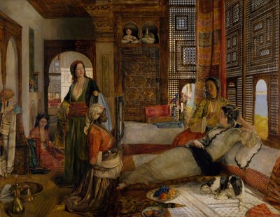 El harén, 1876 de John Frederick Lewis