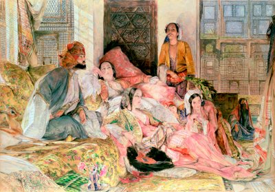 El Harén, c.1850 de John Frederick Lewis
