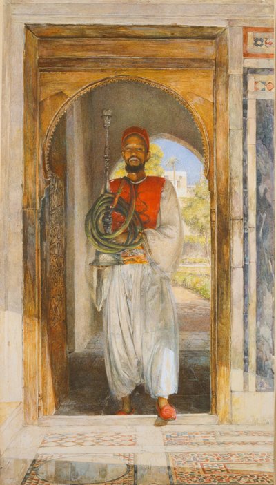 El portador de la pipa, 1859 de John Frederick Lewis