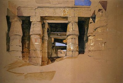 El templo de Isis de John Frederick Lewis