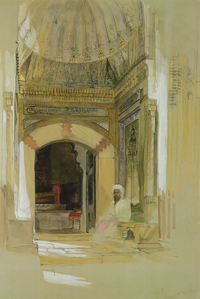 Tumba de Bayazid I, Bursa, Turquía de John Frederick Lewis