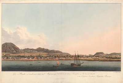 Vista de la Isla de San Cristóbal de John Frederick Miller