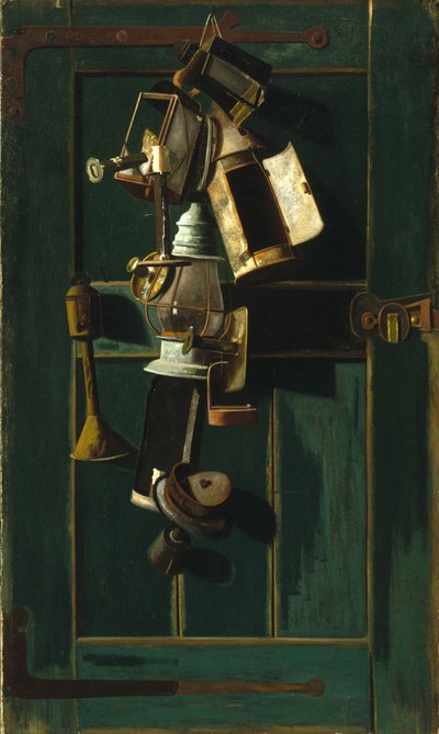 Puerta con faroles de John Frederick Peto