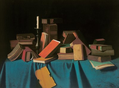 En la biblioteca, 1894-1900 de John Frederick Peto