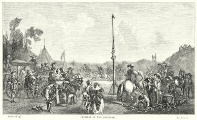 Festival del Popinjay de John Frederick Tayler