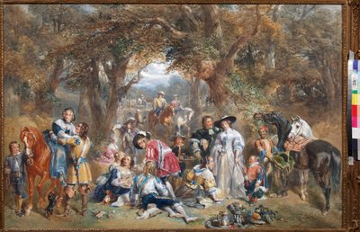 Fiesta campestre en tiempos de Carlos II de John Frederick Tayler