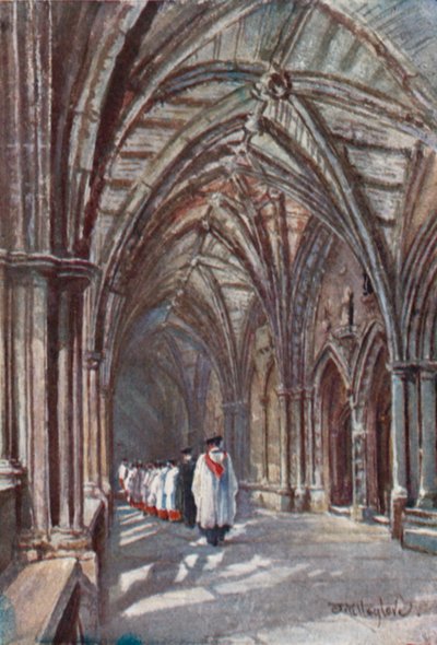 Claustros de la Abadía de Westminster de John Fulleylove