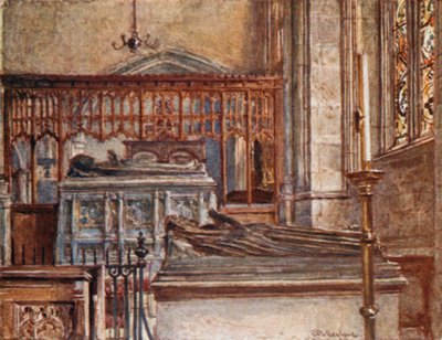 Monumentos de Crosby en la Iglesia de Santa Elena de John Fulleylove