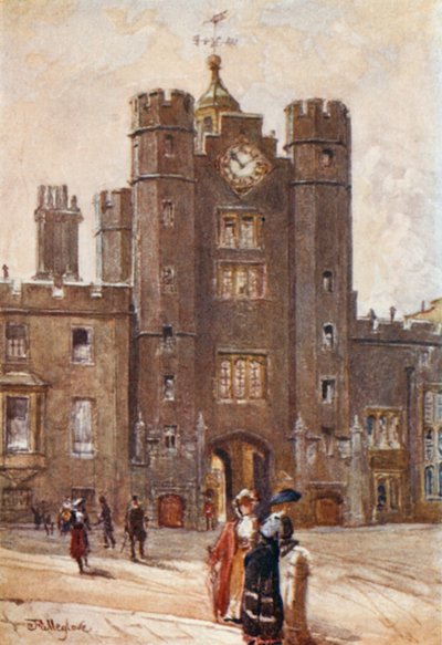 Puerta del Palacio de St. James de John Fulleylove