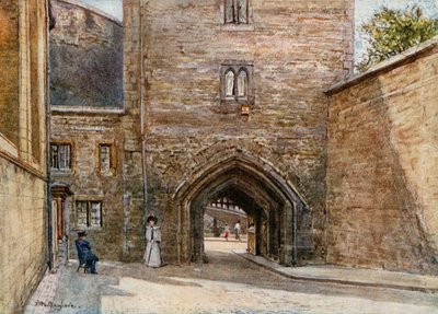 Entrada a la Torre Sangrienta, con entrada a la Casa de las Joyas de John Fulleylove