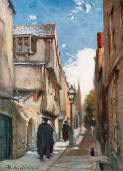 Grove Street (litografía en color) de John Fulleylove