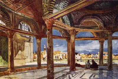 Interior de la Cúpula de la Cadena, mirando al norte de John Fulleylove