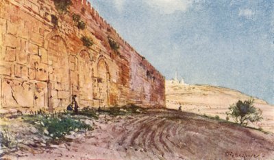 Jerusalén, La Puerta Triple del Área del Templo de John Fulleylove