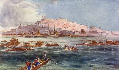 Joppa, desde el Mar de John Fulleylove