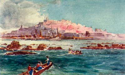 Joppa desde el mar de John Fulleylove