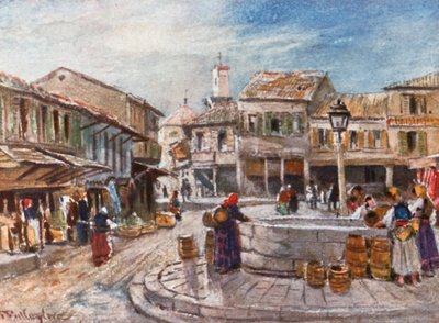 Kalamata en el Golfo de Mesenia de John Fulleylove