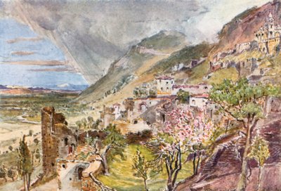Mistra y el valle del Eurotas de John Fulleylove