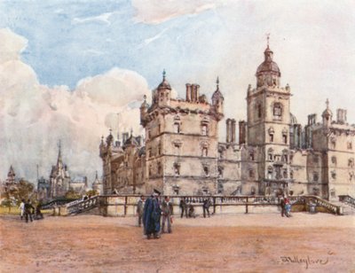 Frente norte del Hospital George Heriot de John Fulleylove