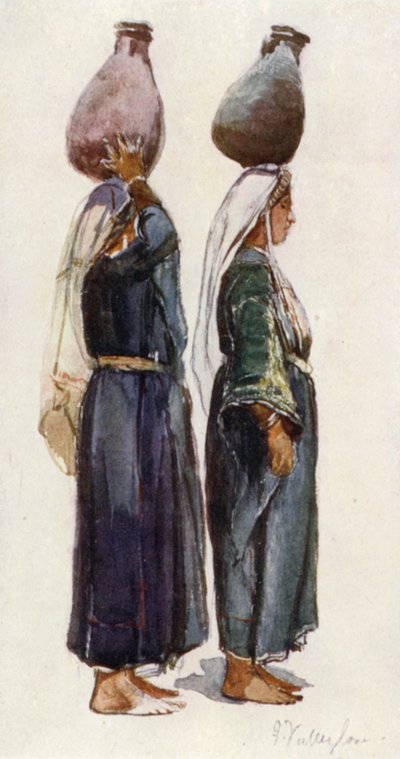 Estudios de mujeres campesinas sirias de John Fulleylove