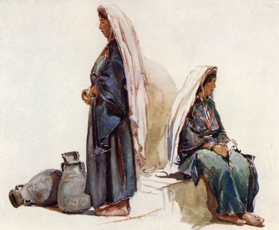 Estudios de mujeres campesinas sirias de John Fulleylove