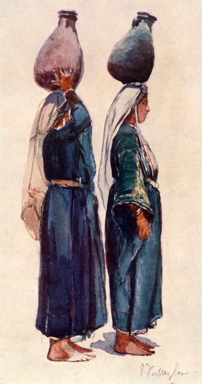Estudios de mujeres campesinas sirias, 1902 de John Fulleylove
