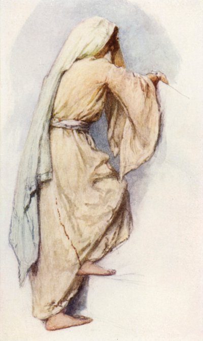 Estudio para vestido festivo de mujeres sirias de John Fulleylove