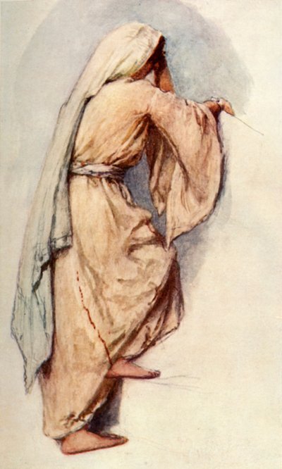 Estudio para vestido festivo de mujeres sirias de John Fulleylove