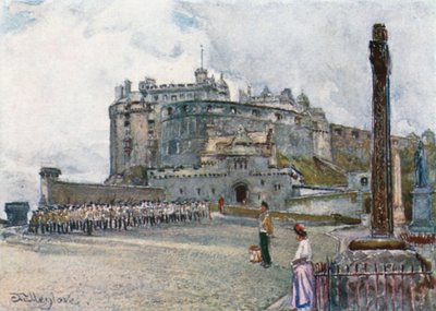 El Castillo desde la Explanada de John Fulleylove
