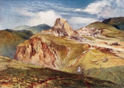 El Castillo de Karytaena en Arcadia de John Fulleylove